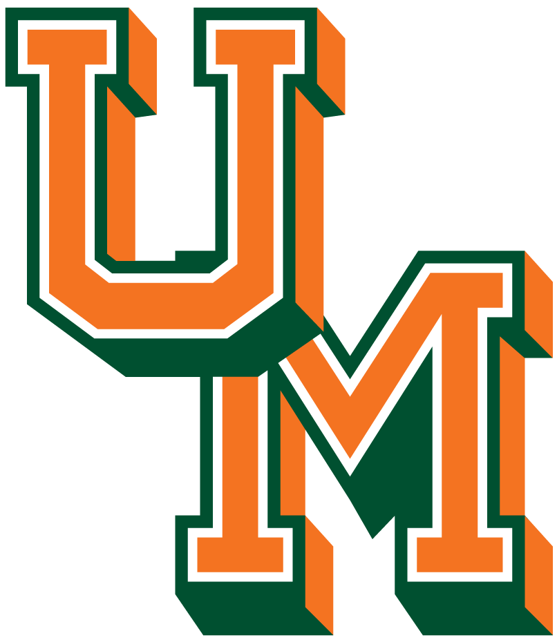 Miami Hurricanes 1965-1972 Primary Logo diy iron on heat transfer